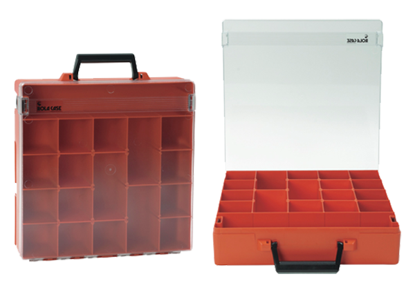 Orange RolaCase Clear Lid