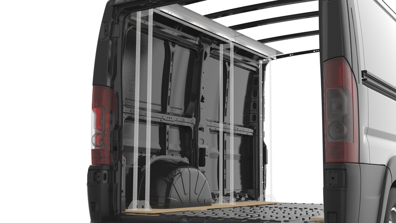 Ram ProMaster 118" WB Standard Roof - Roof & Floor Anchor Kit #RSVAKRPM118SR20