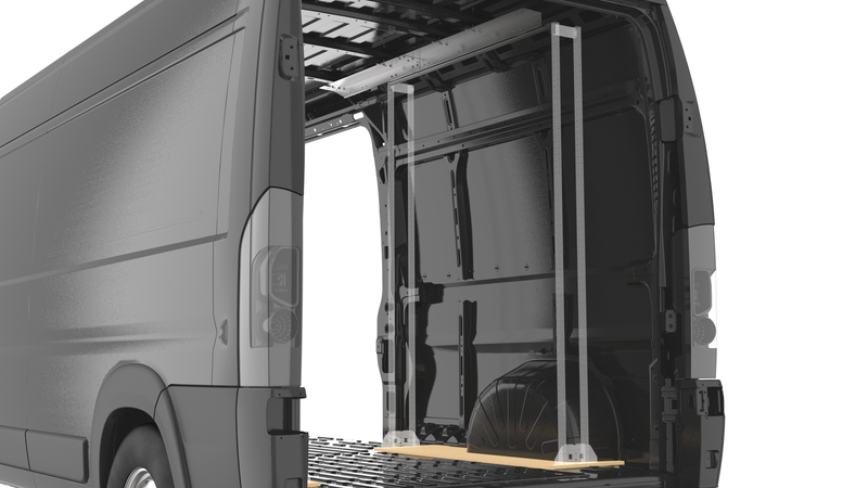 Ram ProMaster 159" WB High Roof - Roof & Floor Anchor Kit #RSVAKRPM159HR20