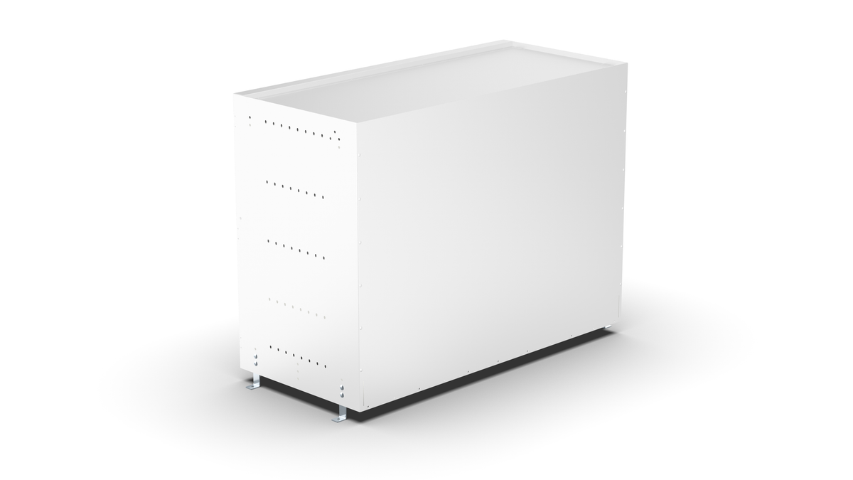 Service Body & Van Drawer Unit – 4 Mixed-Depth Drawers – 39.7″W × 29.3″H × 18″D