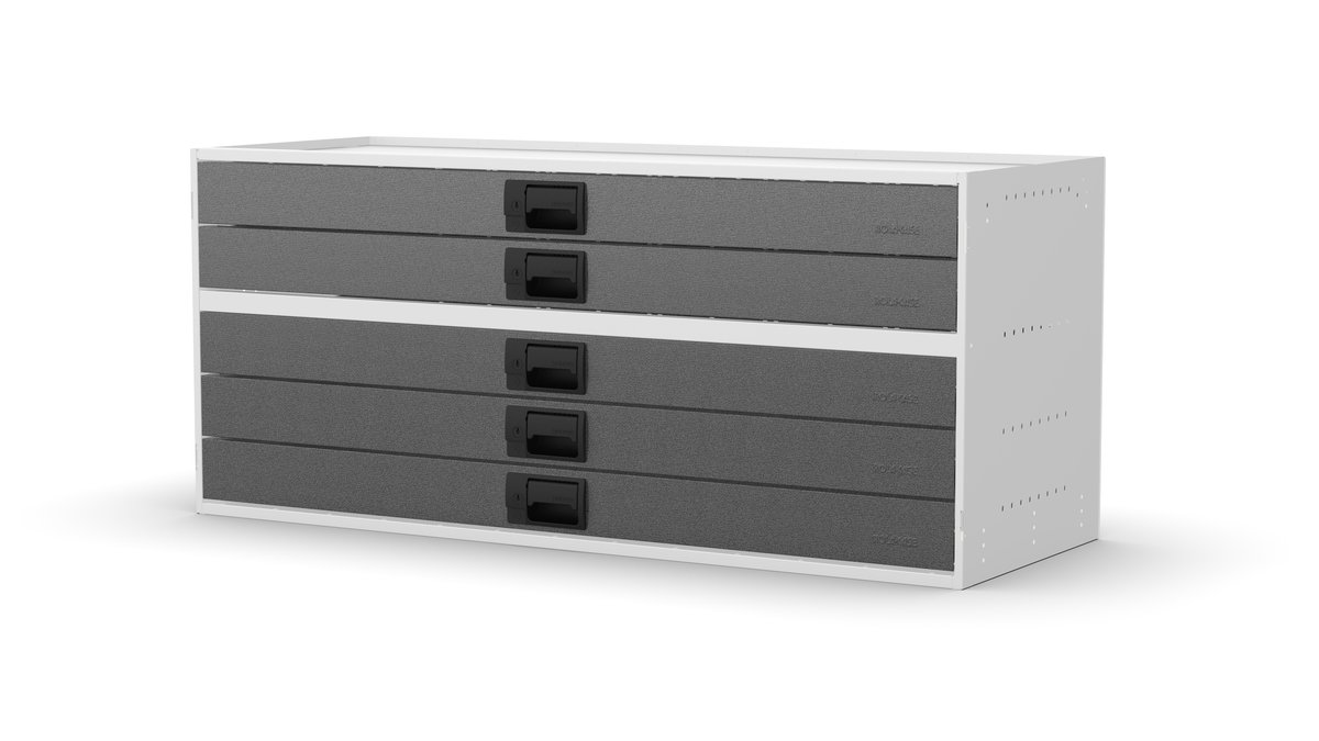 Service Body & Van Drawer Unit – 5 Drawers – 49.5″W × 21.5″H × 18″D
