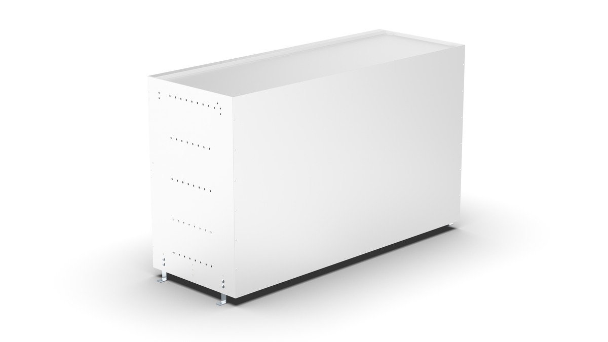 Service Body & Van Drawer Unit – 5 Mixed-Depth Drawers – 49.5″W × 29.3″H × 18″D