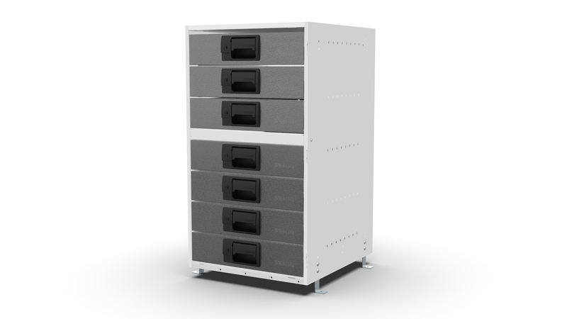 Service Body & Van Drawer Unit – 7 Drawers – 16.5″W × 29.3″H × 18″D