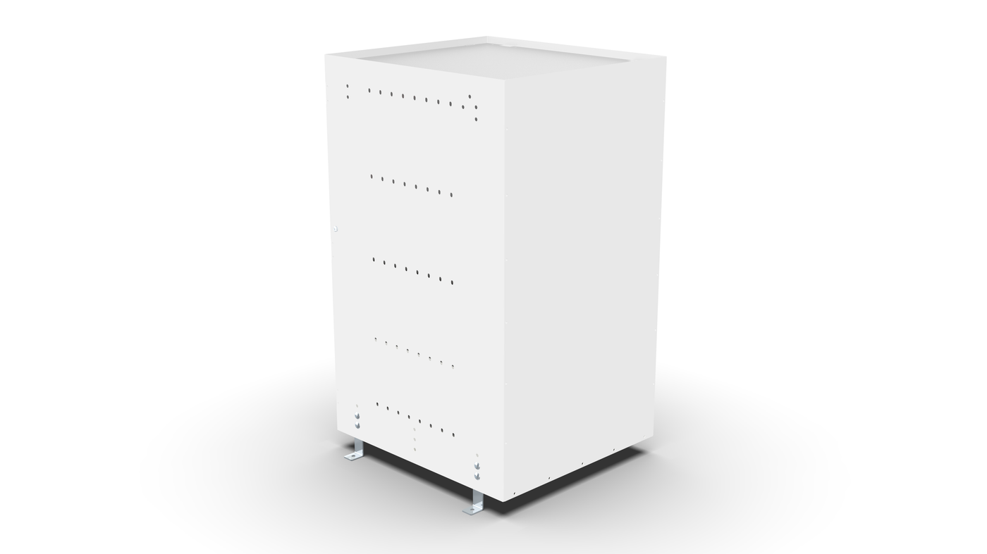 Service Body & Van Drawer Unit – 5 Mixed-Depth Drawers – 16.5″W × 29.3″H × 18″D
