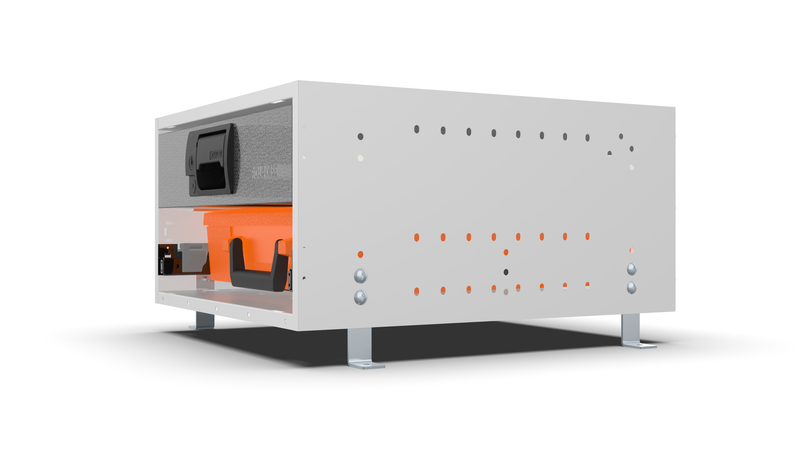 RCKIT40/2 Van metal drawer side shot