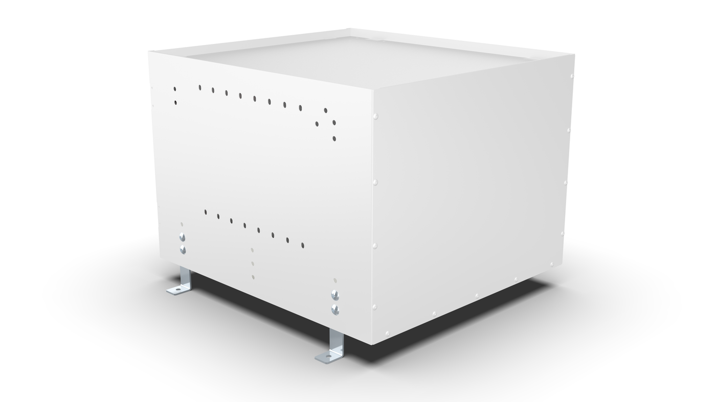 RCKIT40/4 van storage drawer back view 