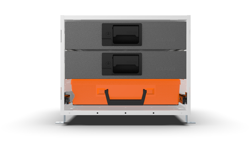 RCKIT40/5 cargo drawer's front view shot