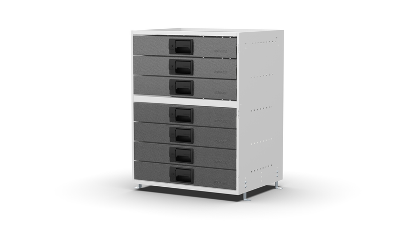 Service Body & Van Drawer Unit – 7 Drawers – 23.6″W × 29.3″H × 18″D