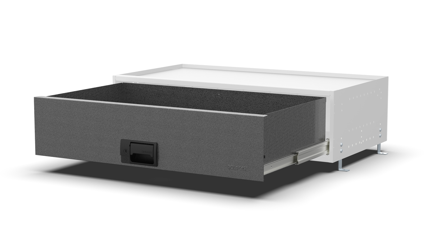 Service Body & Van Drawer Unit – 1 Deep Drawer – 33″W × 9.1″H × 18″D