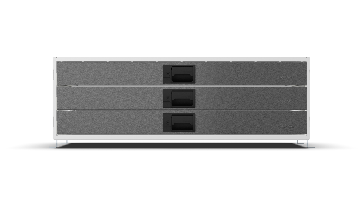 Service Body & Van Drawer Unit – 3 Drawers – 39.7″W × 12.8″H × 18″D