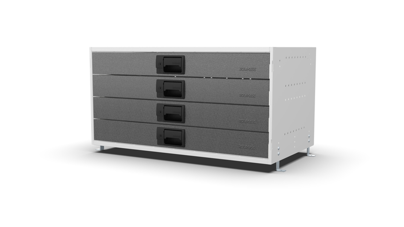 Service Body & Van Drawer Unit – 4 Drawers – 33″W × 16.5″H × 18″D