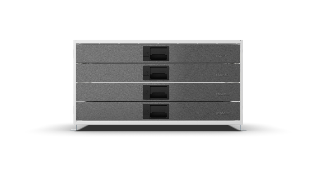 Service Body & Van Drawer Unit – 4 Drawers – 33″W × 16.5″H × 18″D