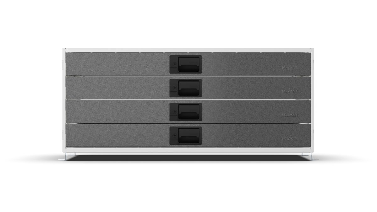 Service Body & Van Drawer Unit – 4 Drawers – 39.7″W × 16.5″H × 18″D