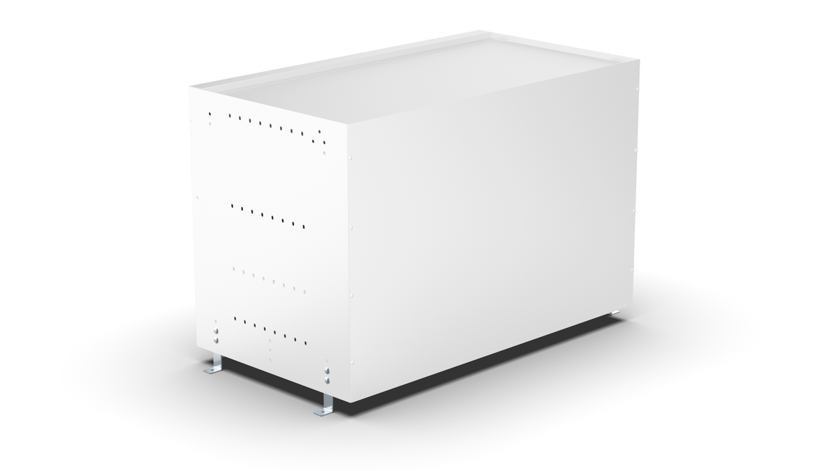 Service Body & Van Drawer Unit – 4 Mixed-Depth Drawers – 33″W × 21.5″H × 18″D