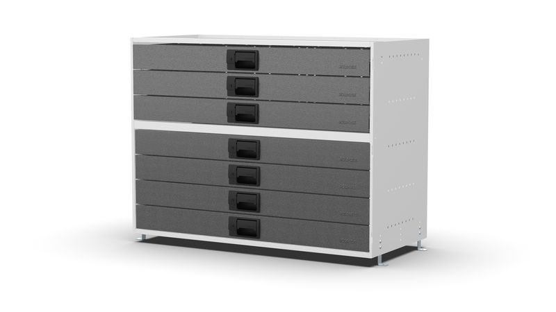Service Body & Van Drawer Unit – 7 Drawers – 39.7″W × 29.3″H × 18″D