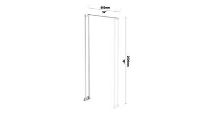 8 Series Heavy Duty Van Shelving Extension Frame 34