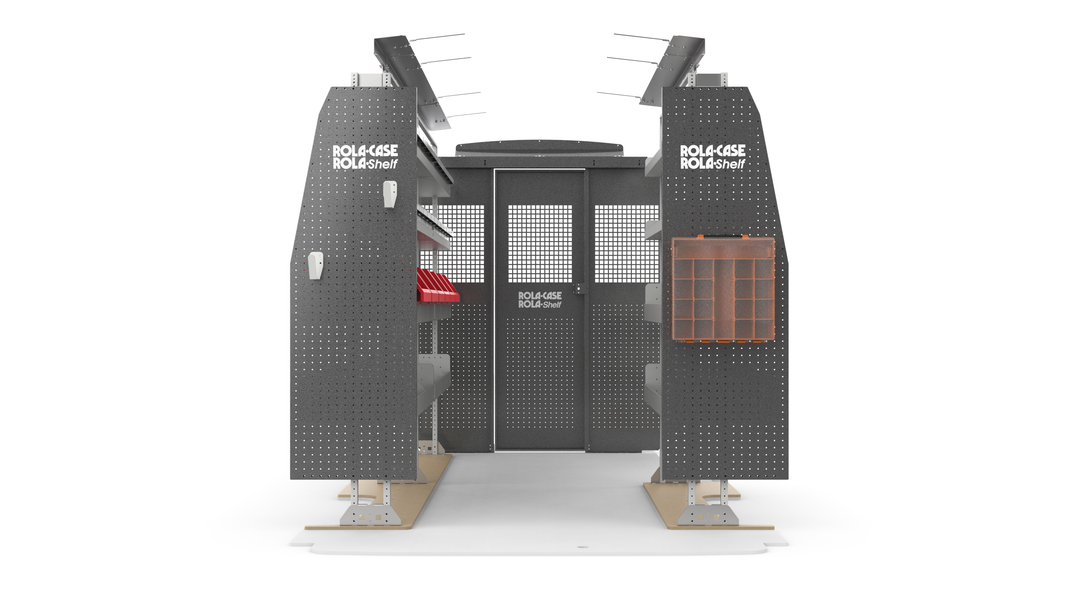 148" WB Van Shelving Package – Ford Transit Mid Roof (Most Popular Setup)