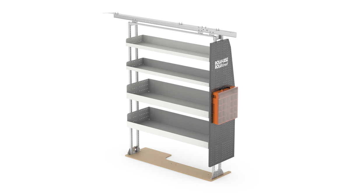 Ford Transit 148" WB Mid Roof Van Shelving Package