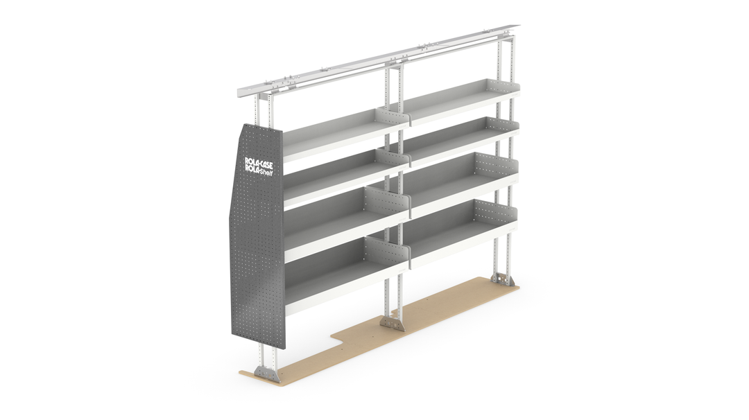 148" WB Basic Van Shelving Package – Ford Transit High Roof