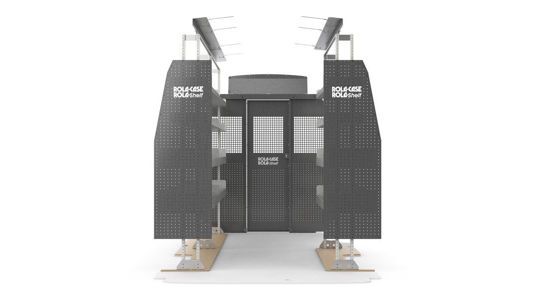 148" WB Basic Van Shelving Package – Ford Transit High Roof