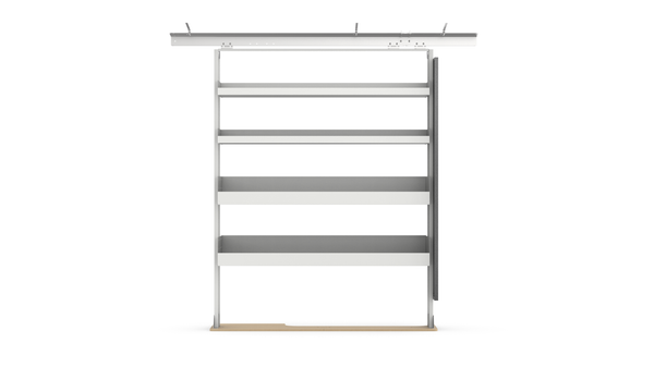 Basic Bin Package 52" Passengers Side Only #RSFMHRBA-PA