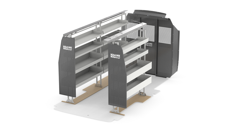 Ford Transit 148" WB Mid Roof Basic Van Shelving Package