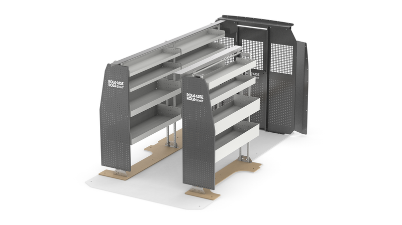 Mercedes Sprinter 144" WB Standard Roof - Basic Bin Package Kit