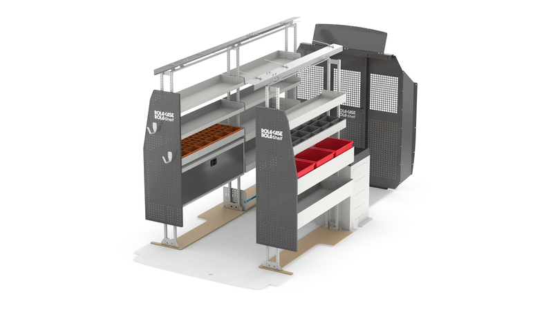 Ford Transit 148" WB High Roof General Bin Package Kit