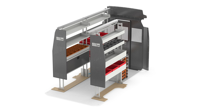 Mercedes Sprinter 144" WB High Roof - General Bin Package Kit