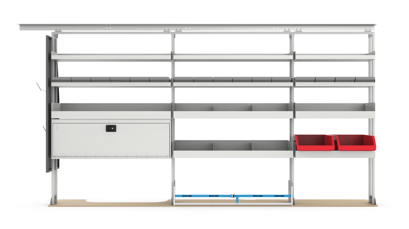 HVAC Bin Package 137" Drivers Side Only #RSFMHRHV-DRXL