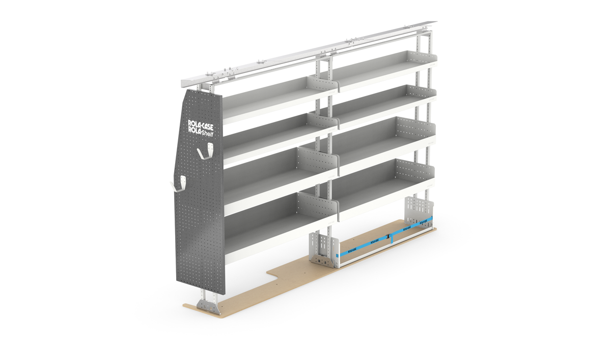Ford Transit 148" WB Mid Roof Service Van Shelving Package