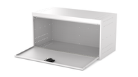 35" Shelving Lockable Box