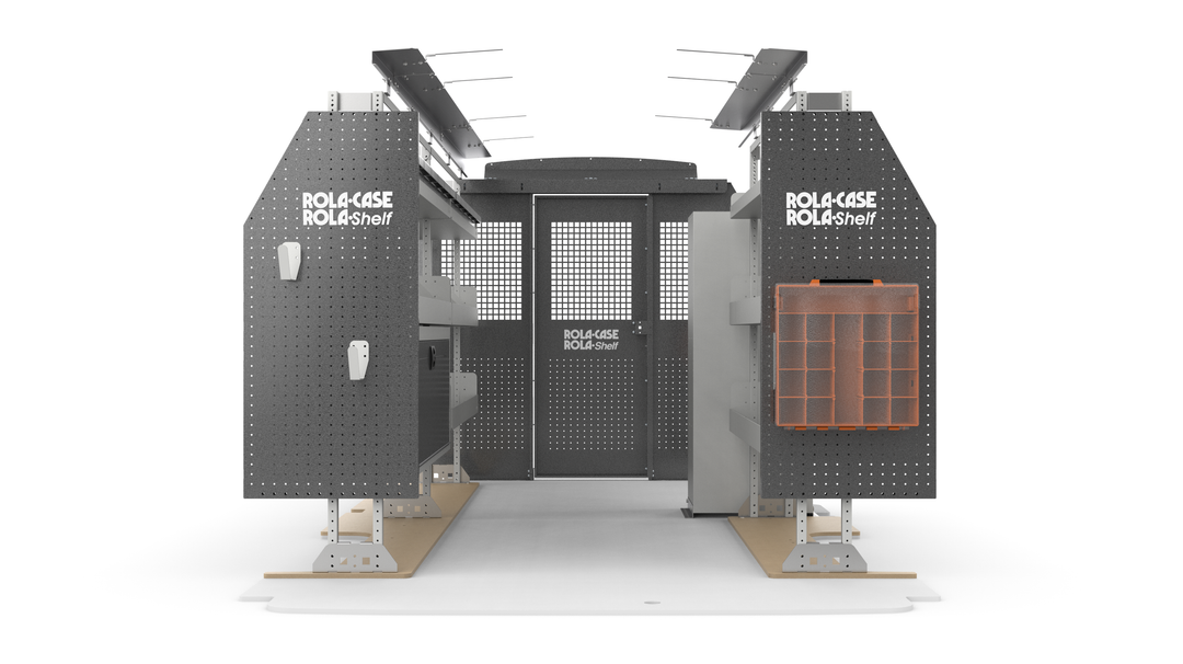 148" WB HVAC Van Shelving Package – Ford Transit Low Roof