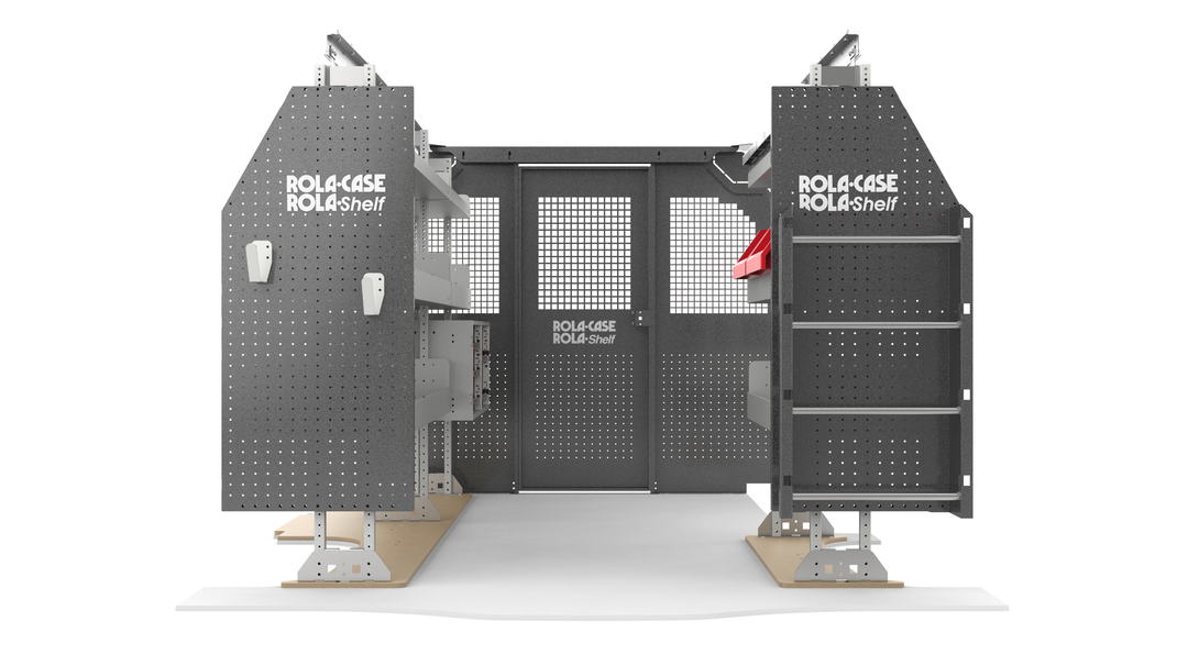 135" WB Electrical Van Shelving Package + Bulkhead – Chevrolet Express / GMC Savana