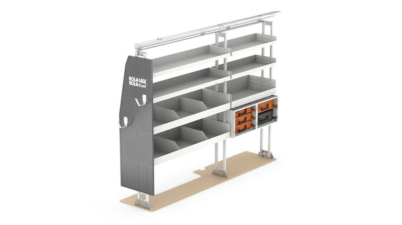 Ford Transit 130" WB Mid Roof Electrical Bin Package Kit