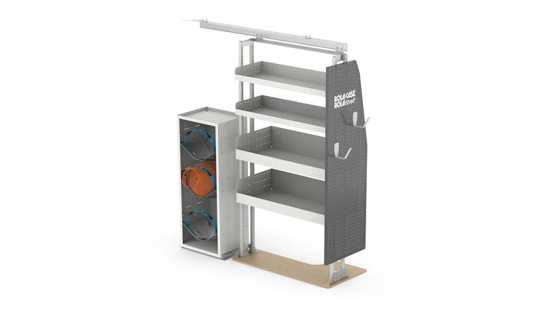 Ford Transit 130" WB Mid Roof HVAC Bin Package Kit