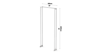 8 Series Heavy Duty Van Shelving Start Frame 35