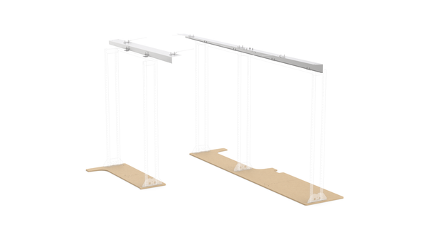 Ford Transit 130" WB Low Roof - Roof & Floor Anchor Kit #RSVAKFT130LR20