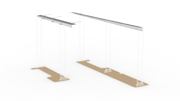 Ford Transit 148" WB Low Roof - Floor & Roof Anchor Kit #RSVAKFT148LR20