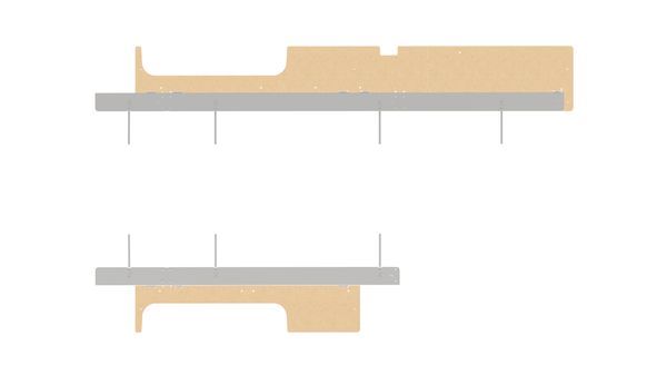 Ford Transit 148" WB Mid & High Roof - Floor & Roof Anchor Kit #RSVAKFT148MHR20
