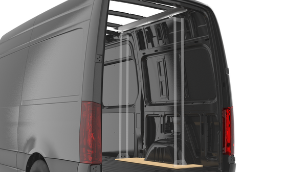 Mercedes Sprinter 144" WB Standard & High Roof - Floor & Roof Anchor Kit #RSVAKMS144SHR21