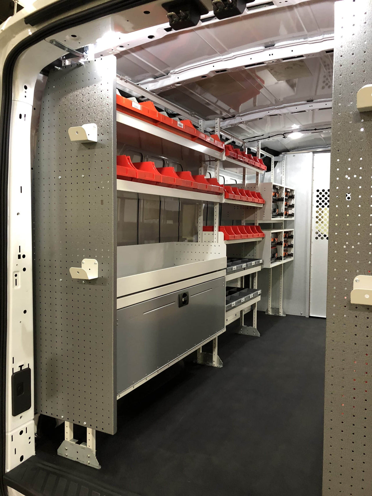 52" Heavy-Duty Van Shelving Extension Frame