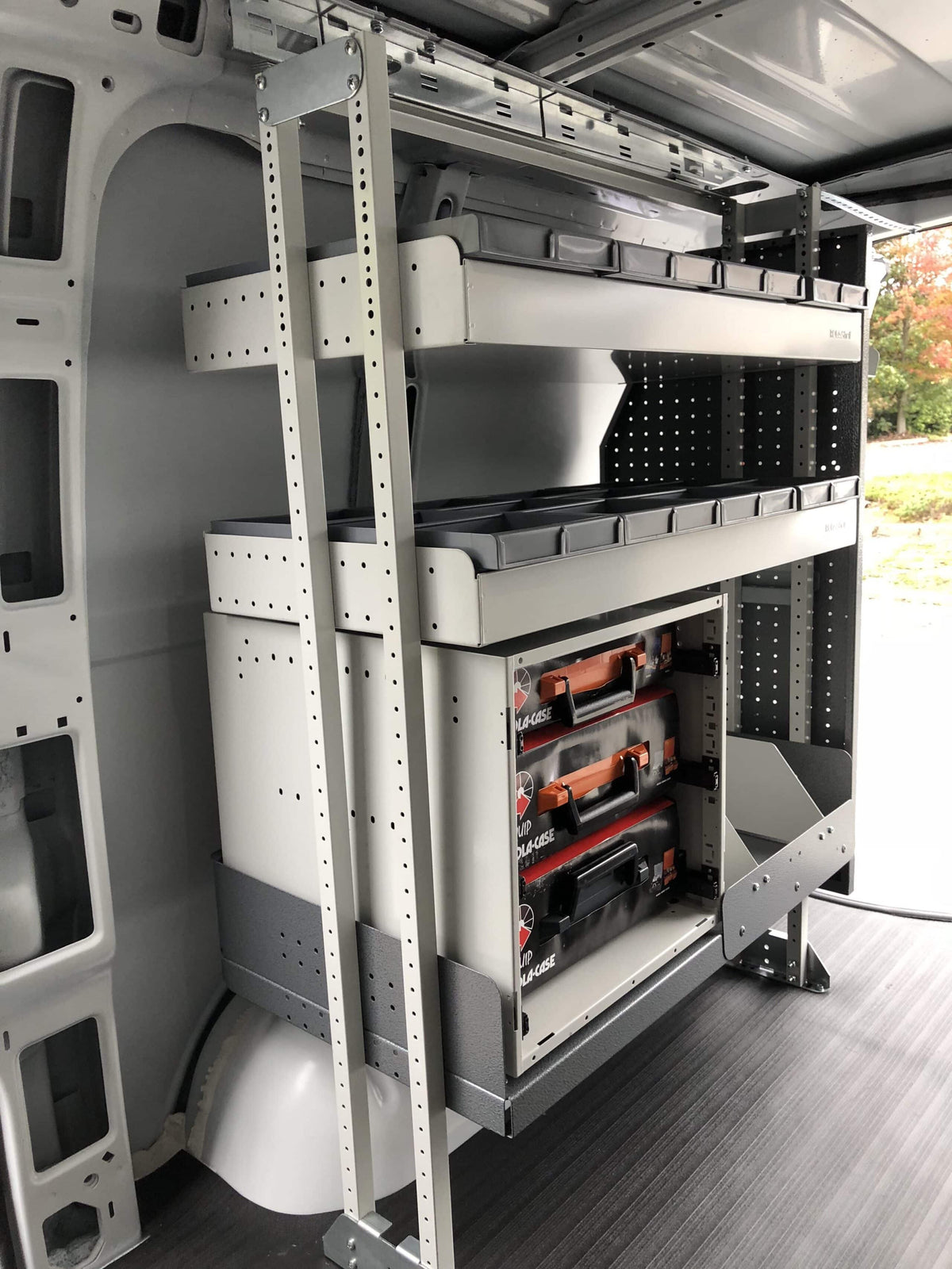 35" HD Van Shelving Start Frame #RSSFR/HD/80/1539