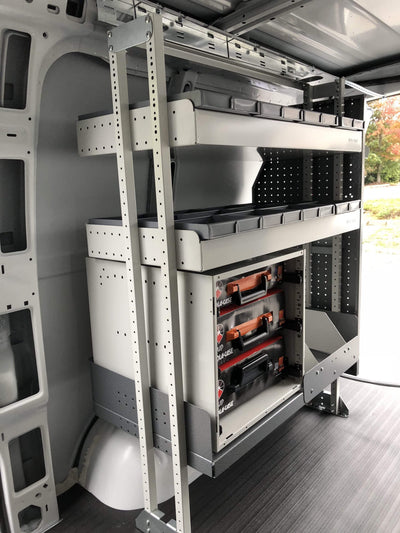 8 Series HD Van Shelving Start Frame 35