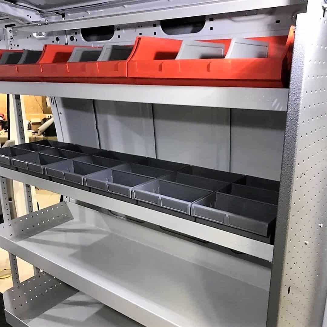 12 Series Heavy Duty Van Shelving Extension Frame 52" #RSEFR/HD/120/1539