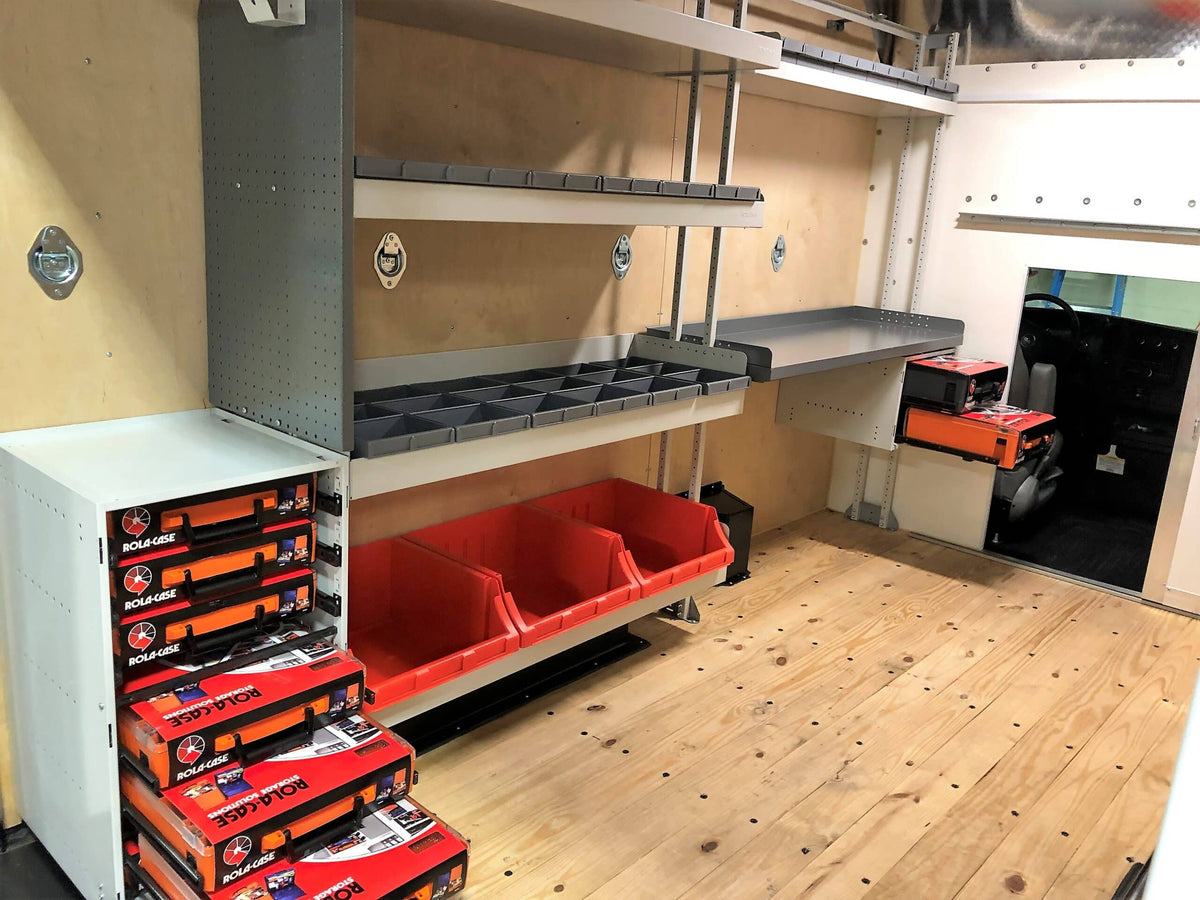 52" Heavy-Duty Van Shelving Extension Frame