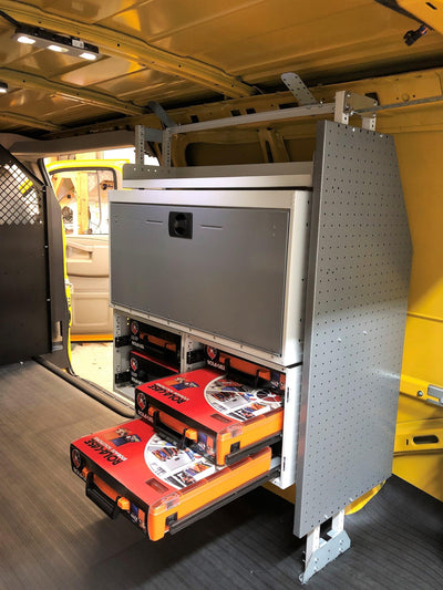 8 Series HD Van Shelving Start Frame 35