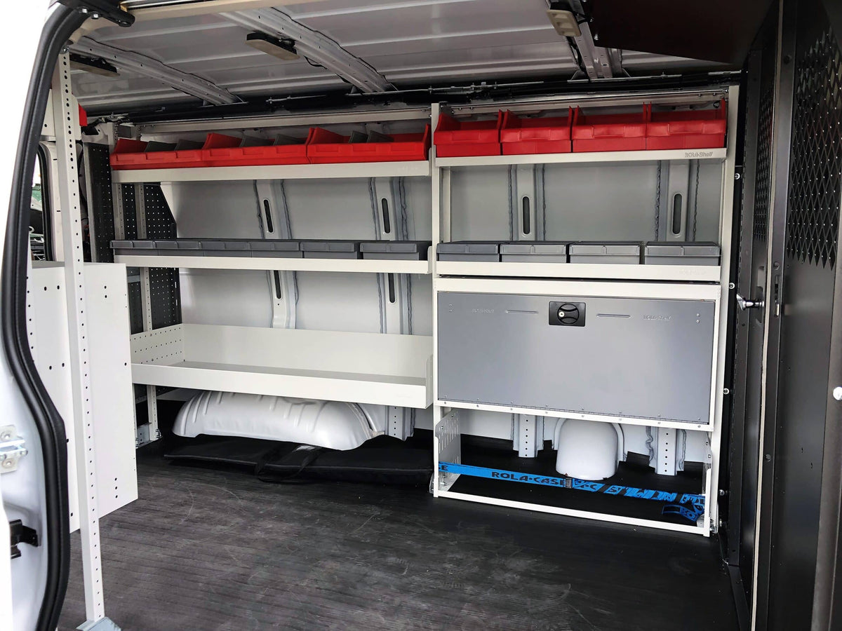 12 Series Heavy Duty Van Shelving Extension Frame 52" #RSEFR/HD/120/1539
