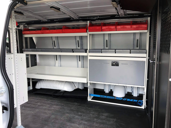 12 Series Heavy Duty Van Shelving Extension Frame 52" #RSEFR/HD/120/1539