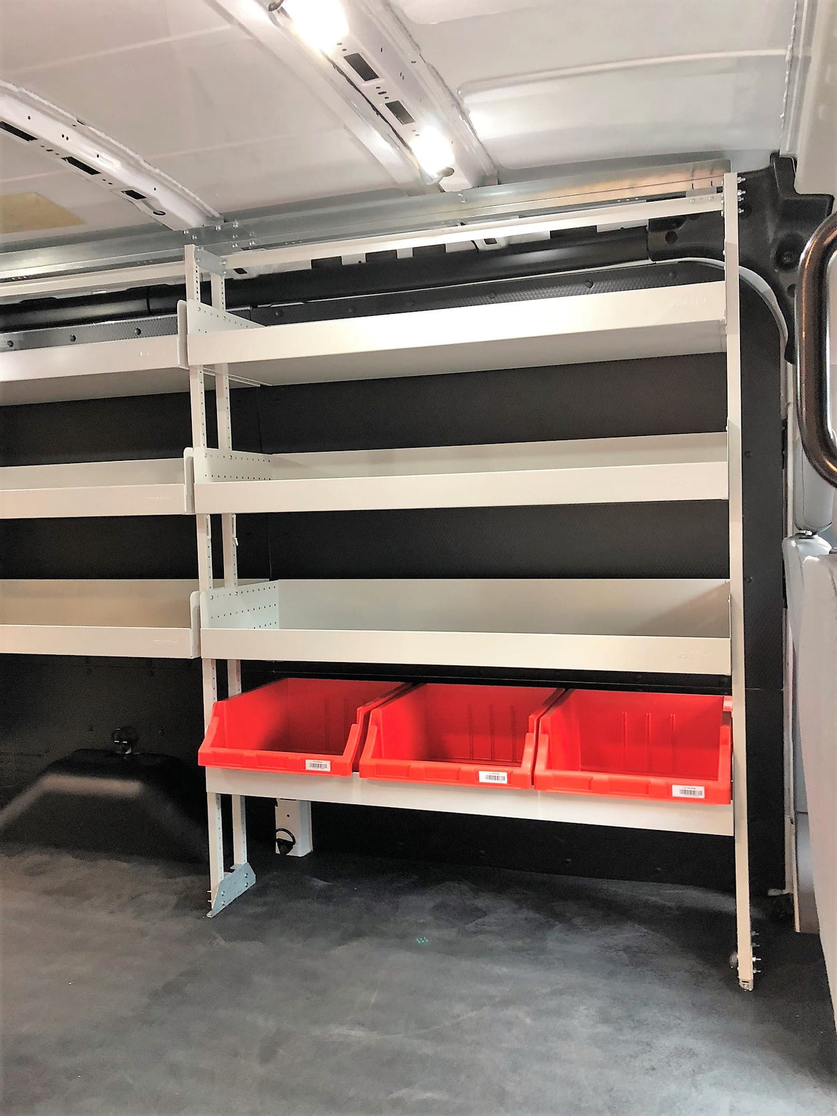 52" Heavy-Duty Van Shelving Extension Frame